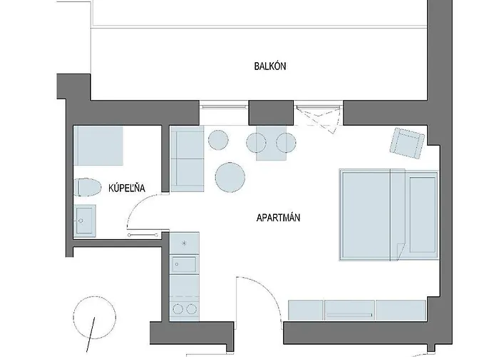 Bellevue Vlasta Stary Smokovec 公寓